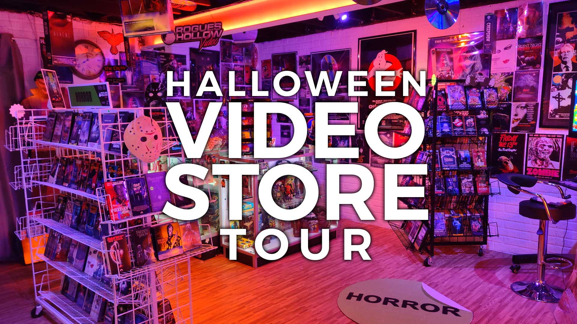 Rogues Hollow Video Store Halloween Tour Rogues Hollow Video