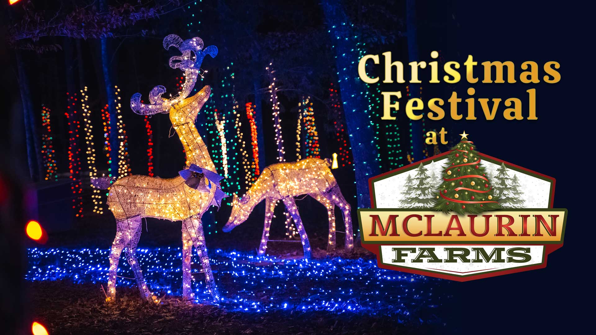 Mclaurin Farms Christmas Festival (2022) Rogues Hollow Video